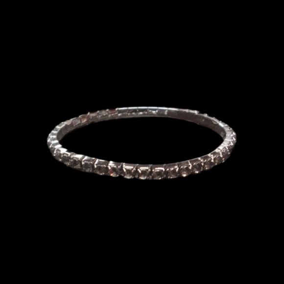 Black Jeweled Trio of Bracelets - Picture 3 of 6